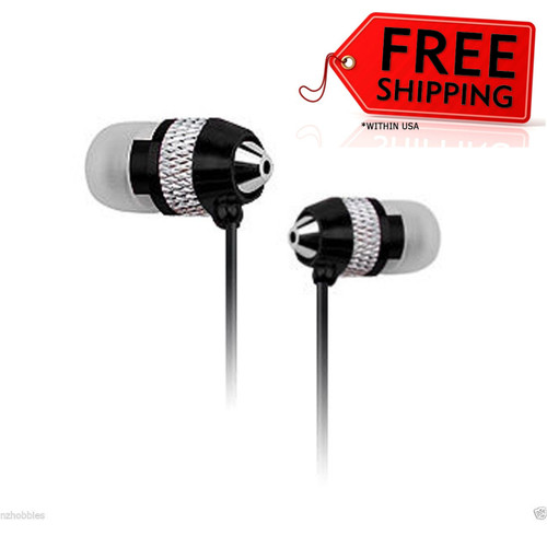 New NoiseHush NX40 3.5mm Hi-Fi Stereo Sound Headset - Black/Silver # NX40-11672