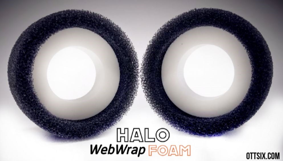 Team Ottsix Racing 1.9" HALO WebWrap Foams for KLR X4 (2)