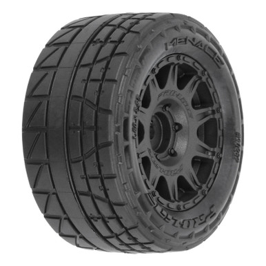 Pro-line Menace F/R MTD 12mm Black Raid for Arrma Granite GROM PRO1028710