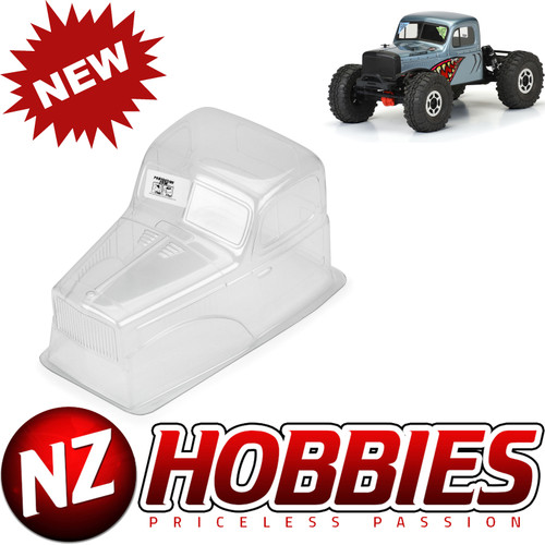 Proline PRO360600 Comp Wagon Cab-Only Clear Body 12.3" (313mm) Weelbase 1/10 Crawlers