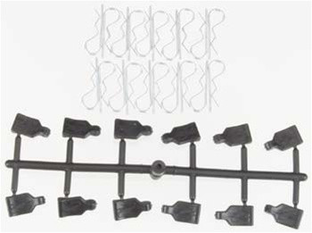 PRO6050-01 PRO-LINE Pro Pulls/1/10 Size Cars (12) Body Clips (20)