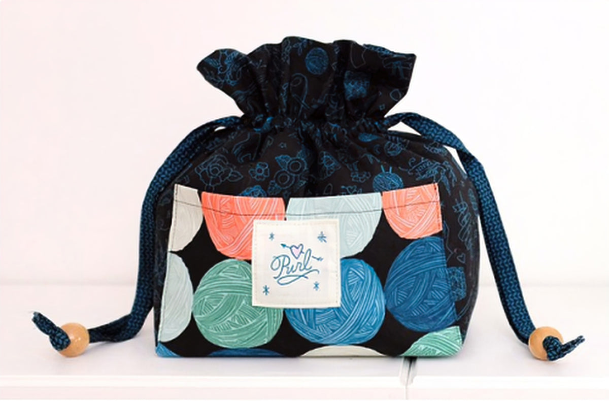 Purl Project Bag Project Sheet PSRS2029-2 by Sarah Watts Moda