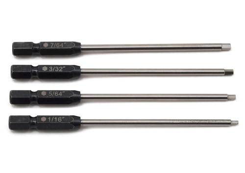 ProTek RC 8244 TruTorque Standard Power Tool Tip Set (4) (1/16", 5/64", 3/32", 7/64")