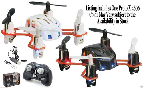 Brand New ESTES 4606 Ready To Fly PROTO X NANO QUADCOPTER With LED LIGHTS # 4606