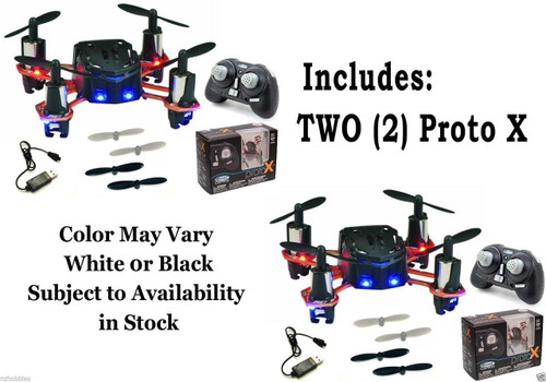 Combo 2 Pcs of ESTES PROTO X 4606 Nano RTF R/C Quadcopter w/2.4Ghz controller