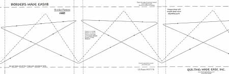 Clearance - Borders Made Easy Stars 3.75in x 26ft #405 by Quilting Made Easy