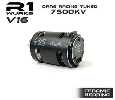 R1 Wurks 4.5T V16 7500kV Drag Tuned Drag Motor w/Ceramic Bearings