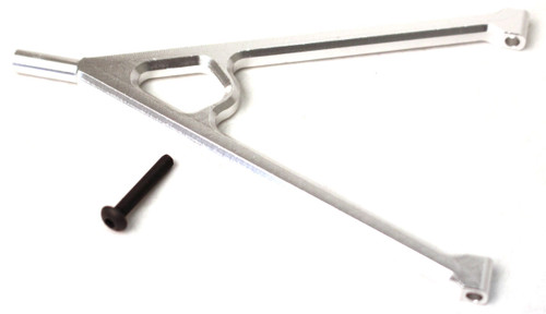 Racers Edge 1828S SCX10 Aluminum Front Y-Link, Silver
