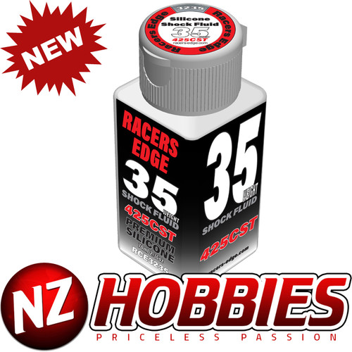 RACER EDGE 35 Weight, 425cSt, 70ml 2.36oz Pure Silicone Shock Oil # RCE3235