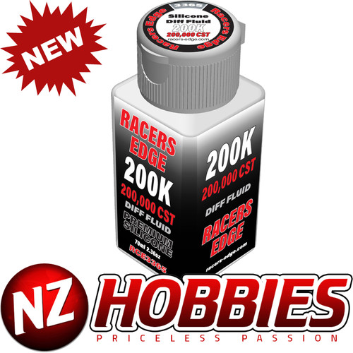 RACER EDGE 200,000cSt 70ml 2.36oz Pure Silicone Diff Fluid # RCE3365