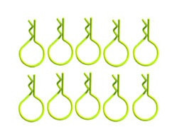 RCO4014 RC ONE LARGE RING BODY PINS, YELLOW, (10)