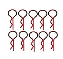 RCO4075 RC ONE BENT MEDIUM BODY PINS RED (10)