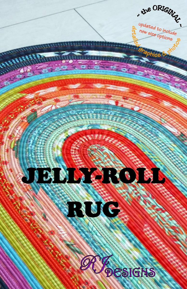 Jelly Roll Rug Pattern by RJ Designs/Roma Lambson