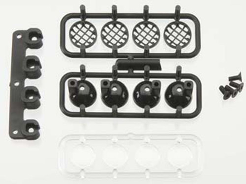 RPM 80982 Light Canister Set (Black) : Traxxas Nitro Slash 2WD
