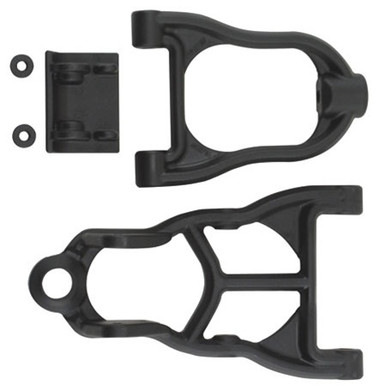 RPM82142 RPM Front Upper/Lower A-arm (L or R), Black, BAJA 5B, 5T