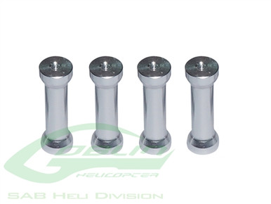 SABH0263-S Goblin 500 Aluminum Frame Support (4pcs)