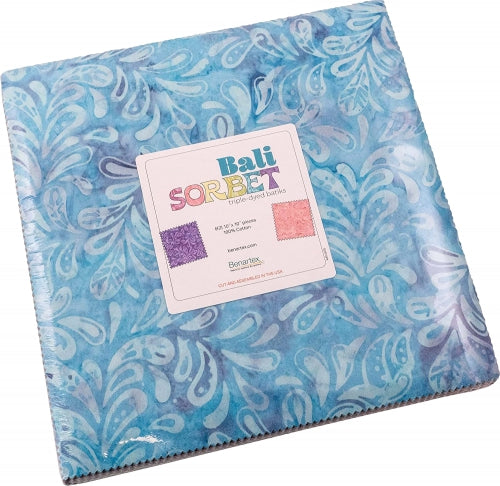 Benartex - Bali Sorbet 10x10 Pack 42 pcs
