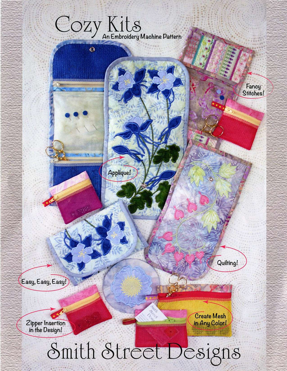 Cozy Kits Embroidery Design CD By Smith Street Designs
