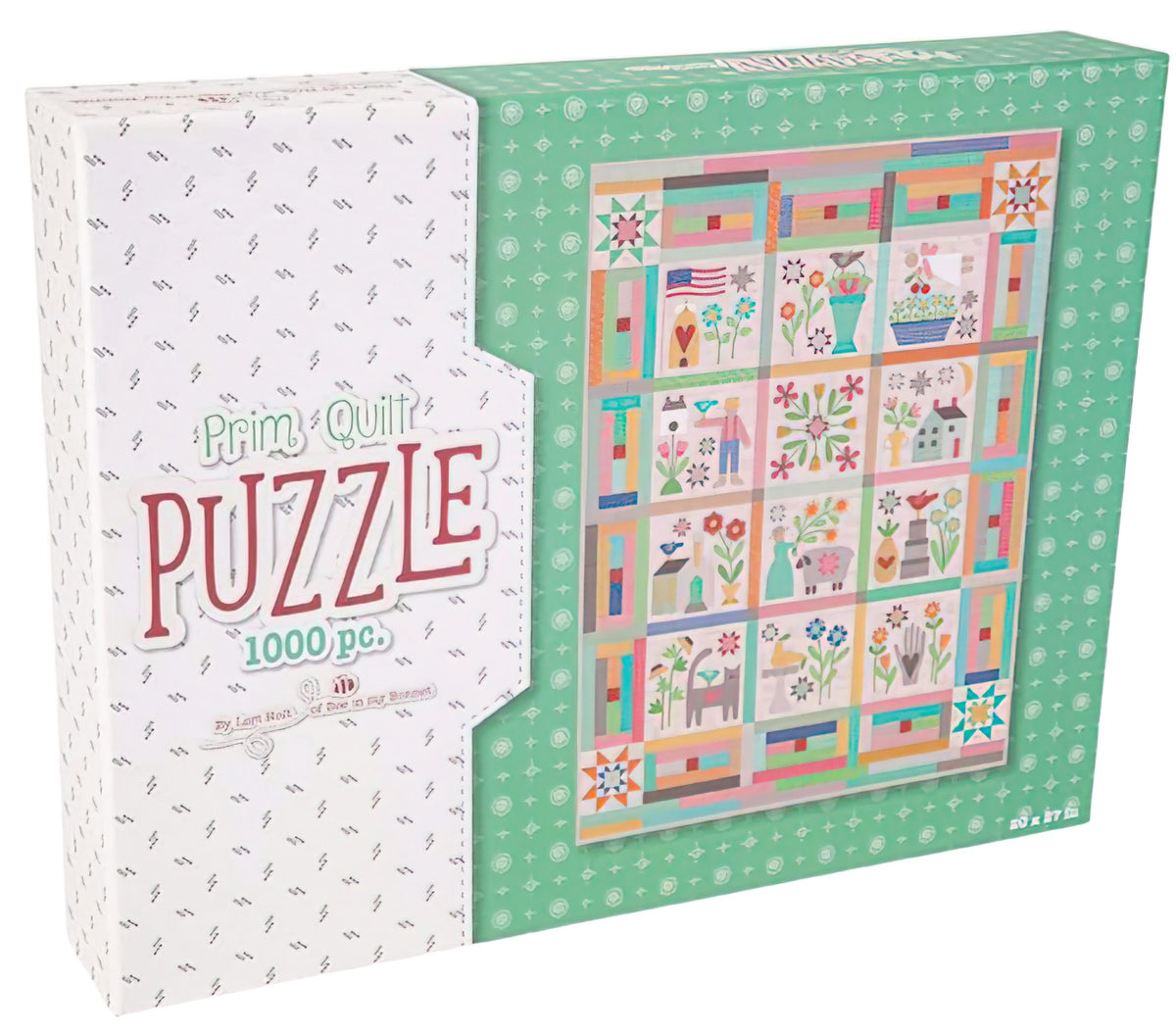 Puzzle - Prim Quilt Puzzle by Lori Holt of Bee in my Bonnet