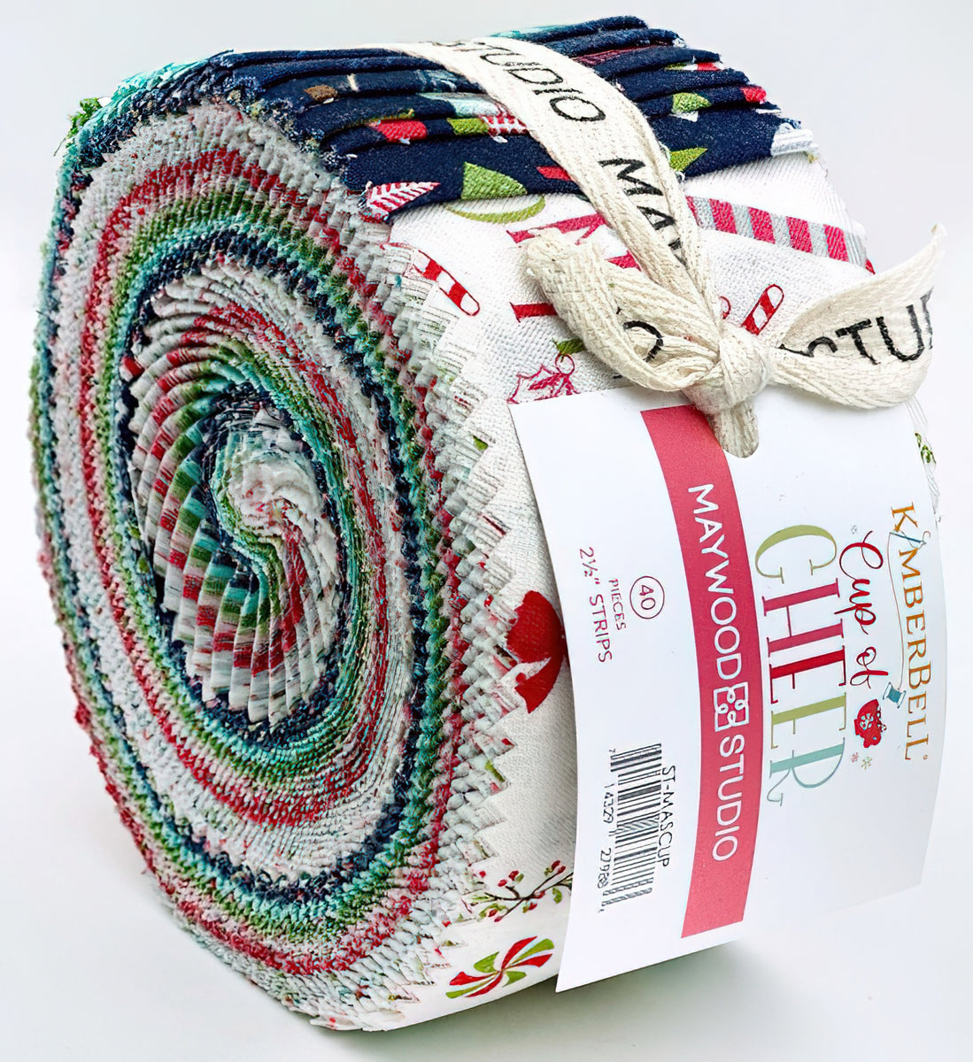 Maywood Studio - Cup Of Cheer 2.5 Inch Strips by KimberBell 40 pcs
