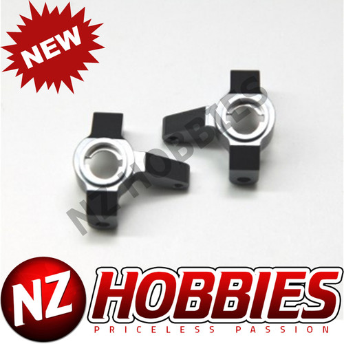 STRC STA31381GM ALUMINUM FRONT STEERING KNUCKLES GUNMETAL Axial SCX10 II