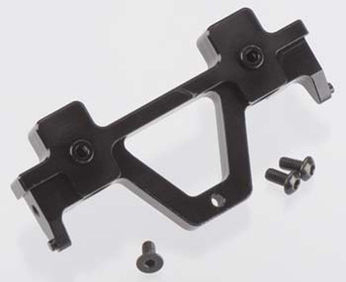STRC STA80125RBK Alum Re Bumper Mount SCX10 Jeep Black