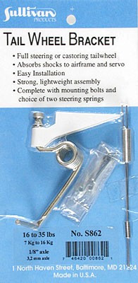 SUL862 Sullivan Tailwheel Bracket 60 16-35 lbs