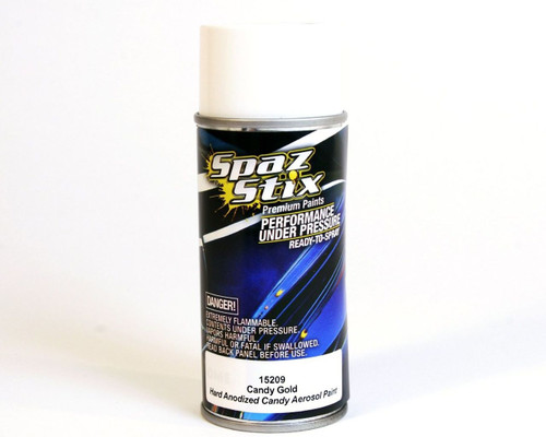 New Spaz Stix Candy Gold Lexan Paint Aerosol # SZX15209