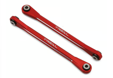 TREAL Aluminum 7075 Steering Linkage Set for 1/10 Losi Hammer Rey U4 X003C4QMDL RED