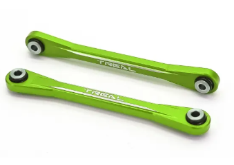 TREAL Aluminum 7075 Front Upper Links Set for 1/10 Losi Hammer Rey U4 X003C4KO3F GREEN