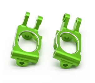 TREAL Alu# 7075 Front C Hubs Carriers (Left&Right) for 1/10 Losi HAMMER REY U4 X003BN9DBB GREEN