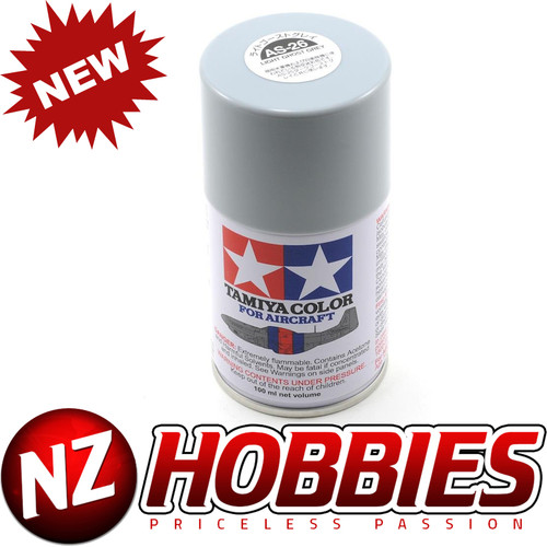 TAMIYA TAM86526 Aircraft Spray AS-26 Light Ghost Grey Acrylic