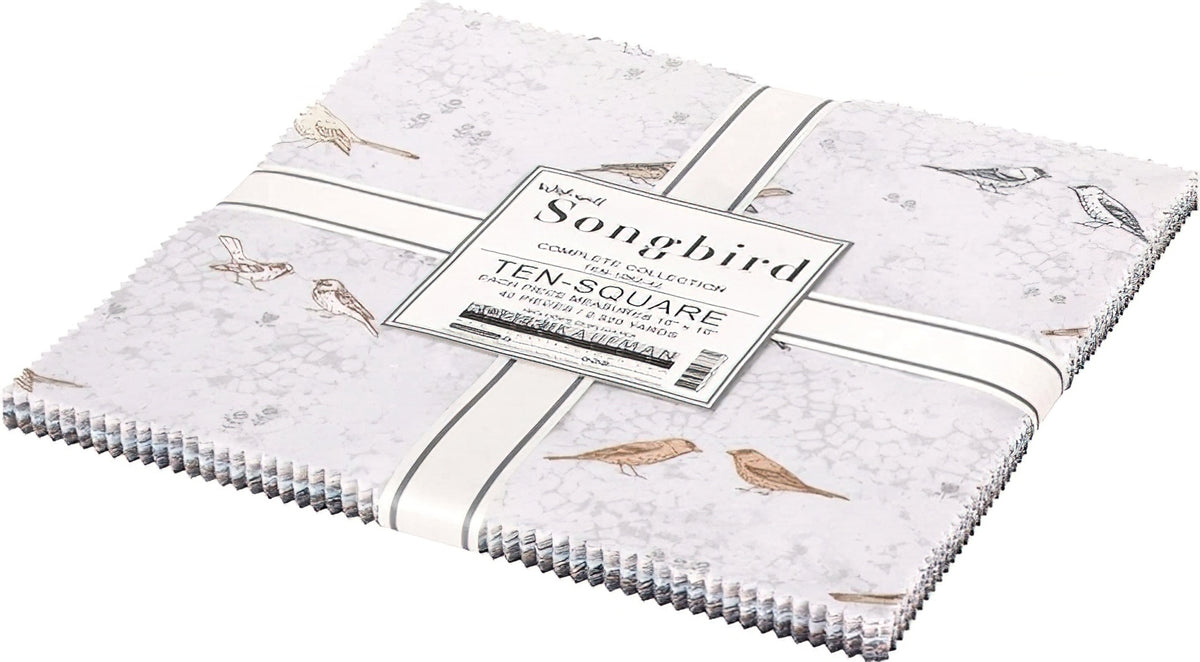 Kaufman - Wishwell: Songbird Ten Inch Squares 42 pcs
