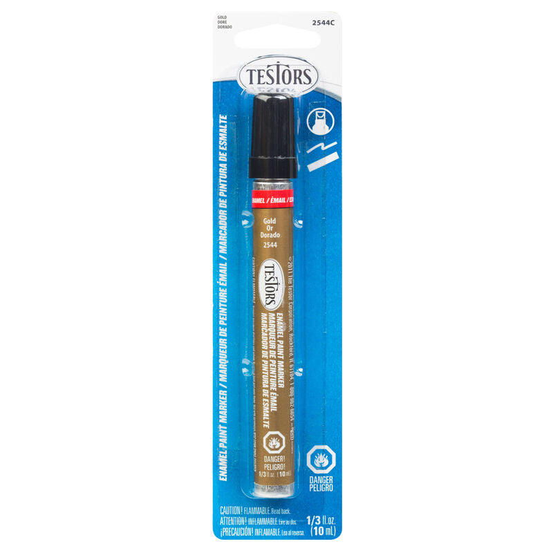 Testors Paint Marker, Gold (TES2544C)