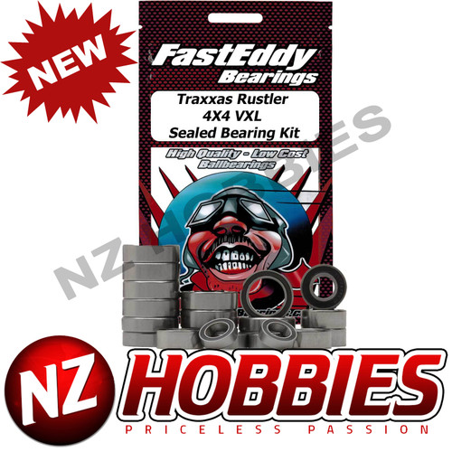 Fast Eddy TFE5834 Traxxas Rustler 4X4 VXL Sealed Bearing Kit