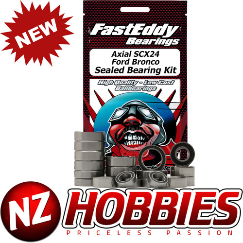 Fast Eddy Axial SCX24 Ford Bronco Sealed Bearing Kit # TFE7782