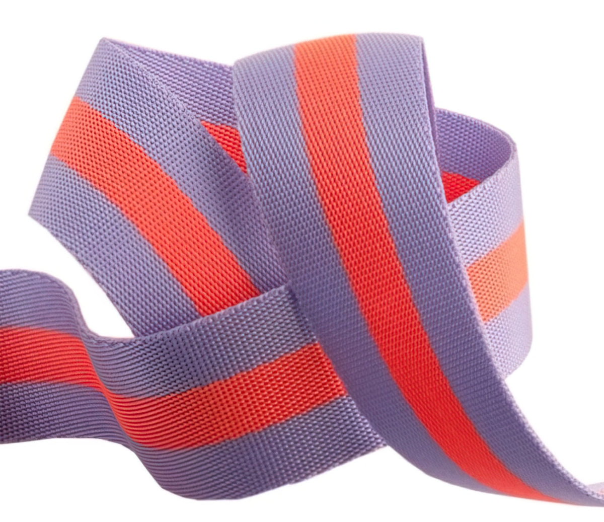 Tula Pink Webbing 2yd x 1.5in - Lavender and Pink