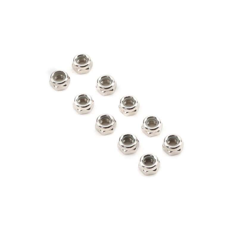 Team Losi Racing Nylock Nut M6 (10)