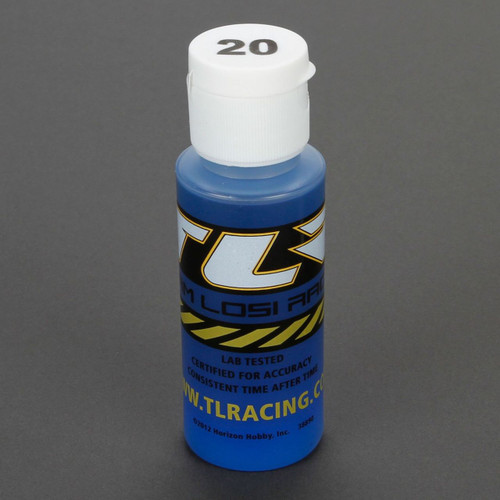 Team Losi Racing Silicone Shock Oil (2oz) (20wt-100wt)