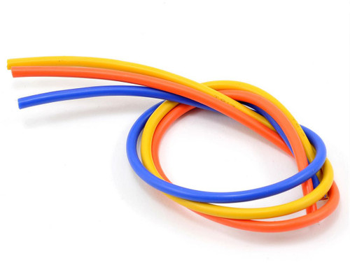 TQ Wire 13 Gauge Wire Kit 1' Yellow, Orange, and Blue TQ1304