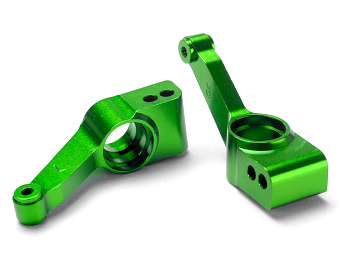 Aluminum Rear Stub Axle Carriers GreenNitro Slash/Rustler/StampedeRustler 4x4/Slash 4x4/Stampede 4x4 (2) TRA1952G