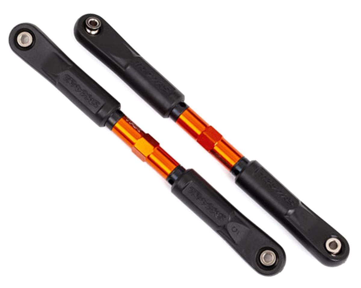 Aluminum Front Toe Links Orange for Sledge (2) (TRA9549T)