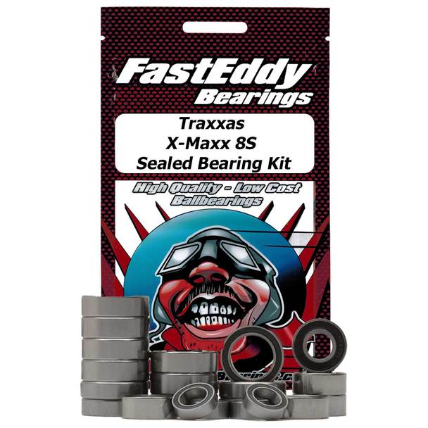 FastEddy Traxxas X-Maxx 8S Sealed Bearing Kit (TFE4558)