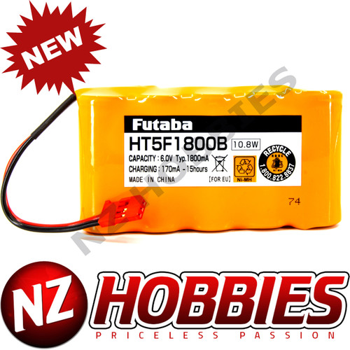 FUTABA 1800 mAh NiMh Transmitter Battery (5-Cell) # UBA0142