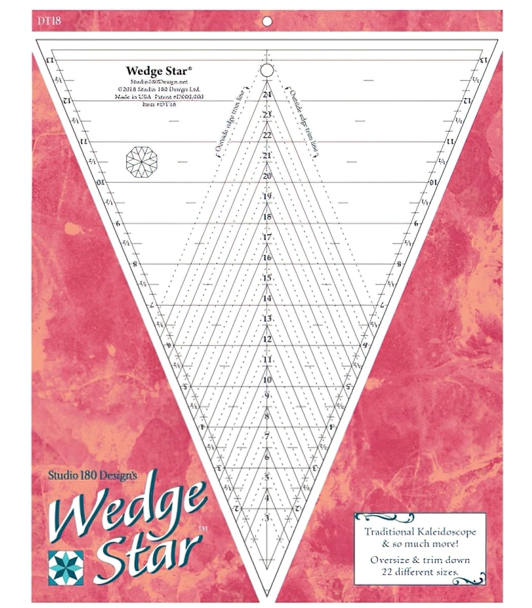 Wedge Star by Deb Tucker / Studio 180 Designs