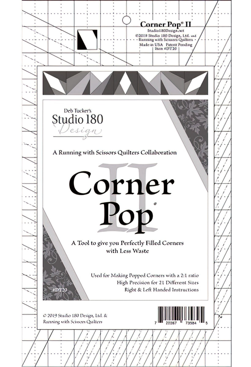 Corner Pop II Ruler by Deb Tucker / Studio 180 Designs