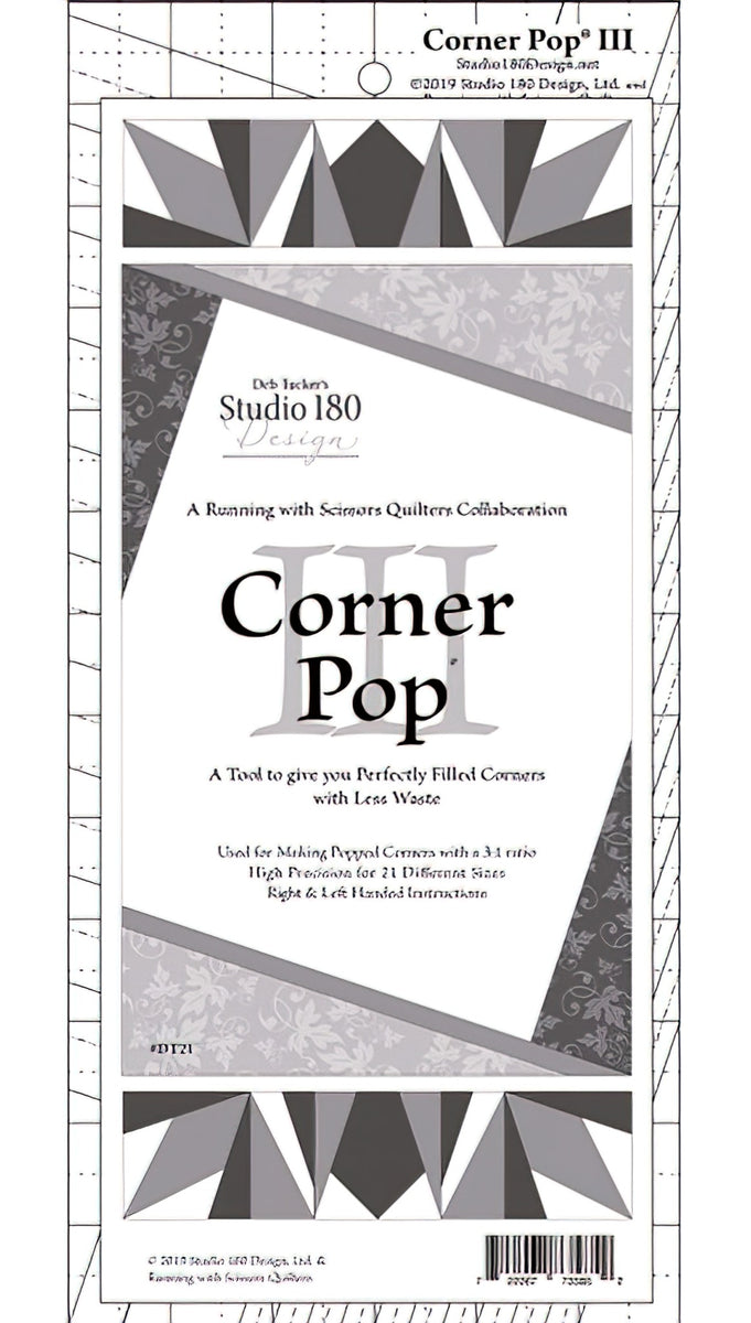 Corner Pop III Ruler by Deb Tucker / Studio 180 Designs