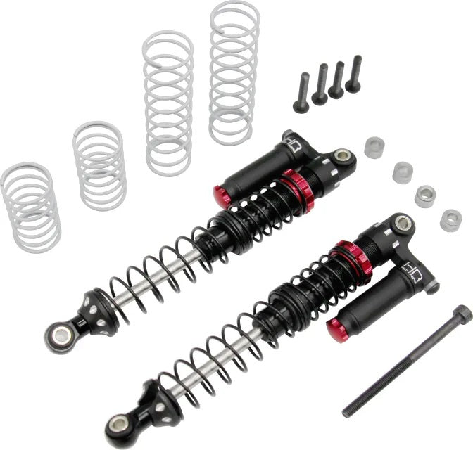 Hot Racing 100mm Aluminum Piggyback Shocks Adjustable (HRTD100RV02)