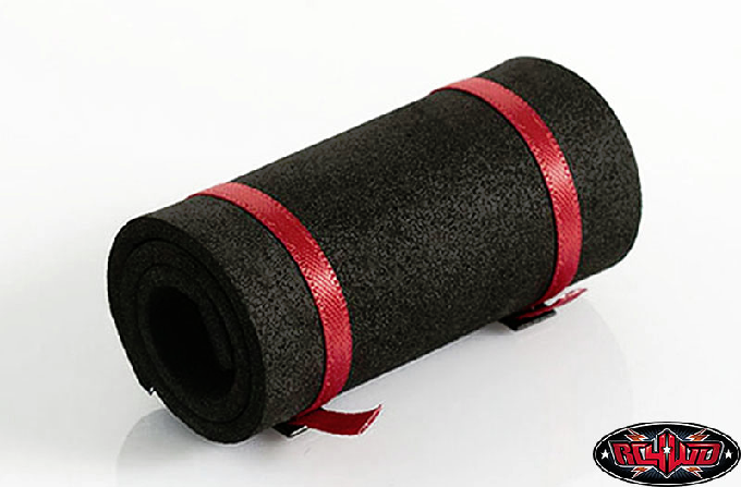 RC4WD 1/10 Sleeping Mat w/Straps (Black) Z-S1302
