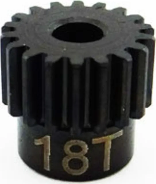 Hot Racing 18t .5 Mod Hardened Steel Pinion Gear 1/8 Bore (CSG18M05)